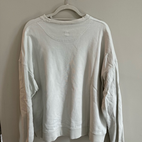 - Anine Bing White Crewneck Sweater with Los Angeles Print - Picture 7 of 10